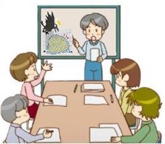 地区懇談会イラスト