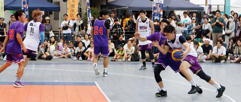 3×3バスケットボールの画像
