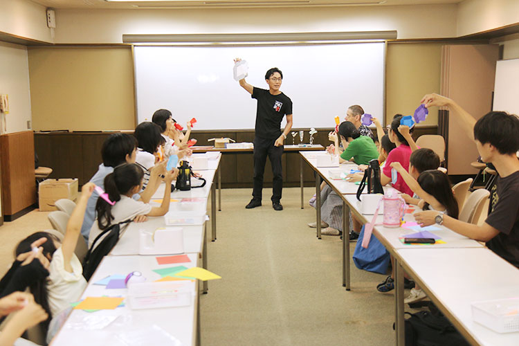 折り紙教室の様子5