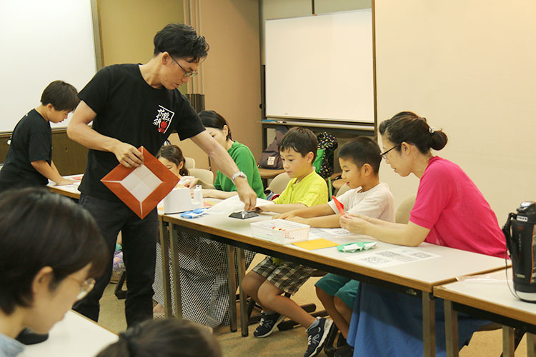 折り紙教室の様子6