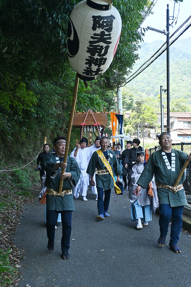 画像：大山阿夫利神社秋期例大祭の様子7