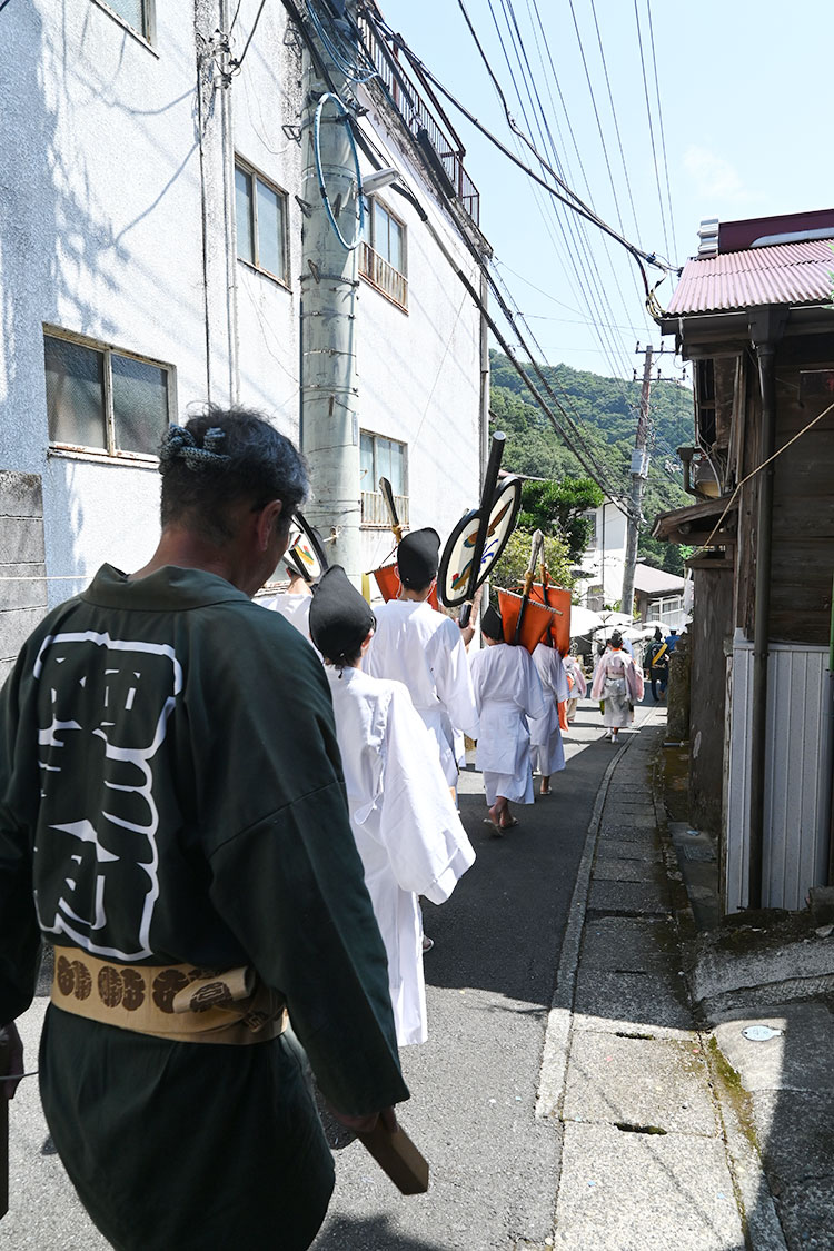 画像：大山阿夫利神社秋期例大祭の様子8
