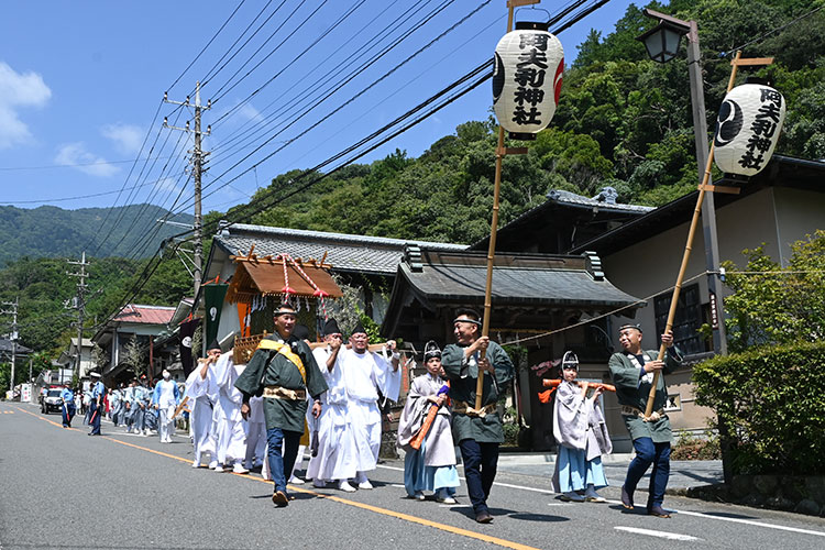 画像：大山阿夫利神社秋期例大祭の様子9