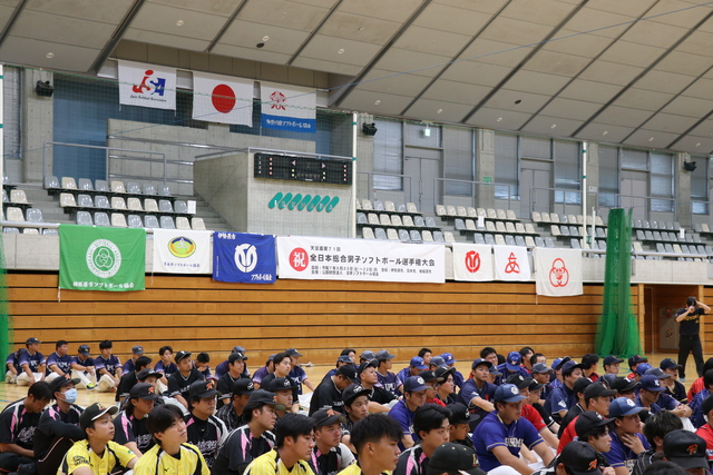 画像：全日本総合男子ソフトボール選手権大会開会式の様子4
