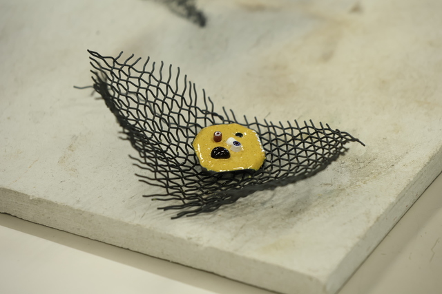 七宝焼き作りの様子