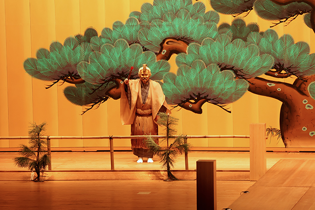 画像：火祭薪能の様子2