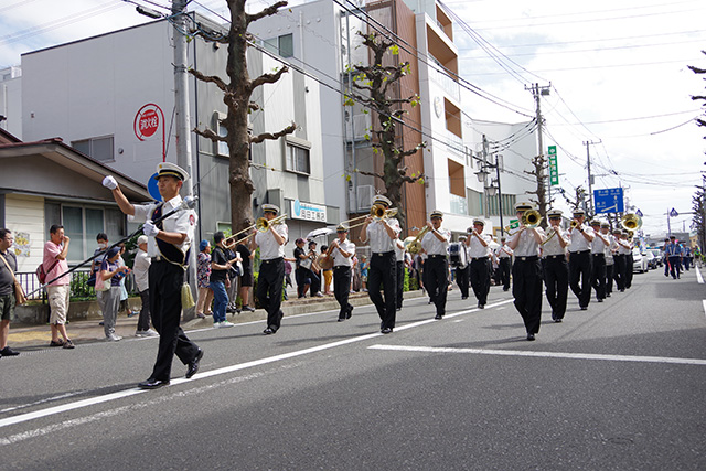 市民安全安心パレード(神奈川県警察音楽隊)