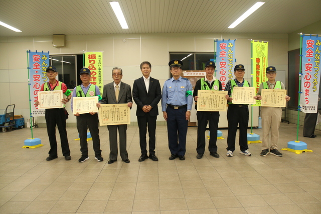 安全・安心まちづくり旬間街頭啓発キャンペーン１