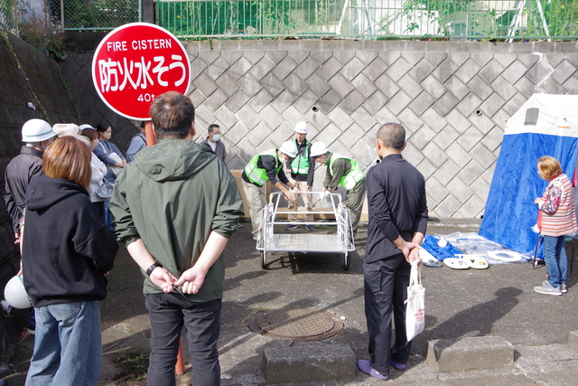 峰岸下自治会防災訓練3 峰岸下自治会防災訓練3