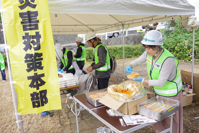 峰岸下自治会防災訓練1