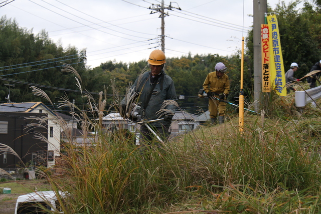 草刈りの様子2