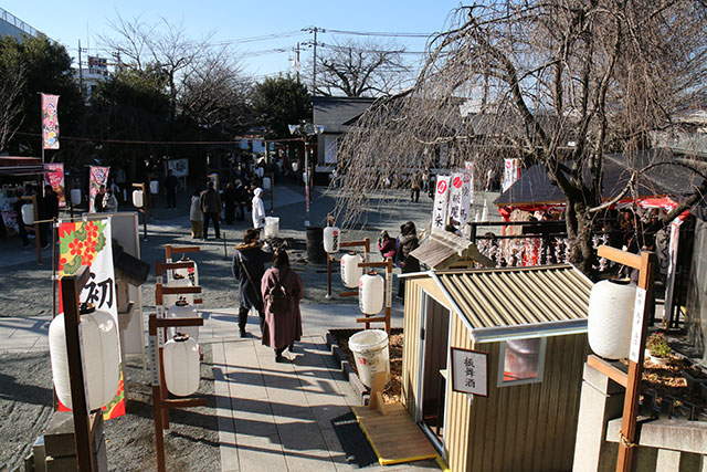 画像：伊勢原大神宮新年の様子
