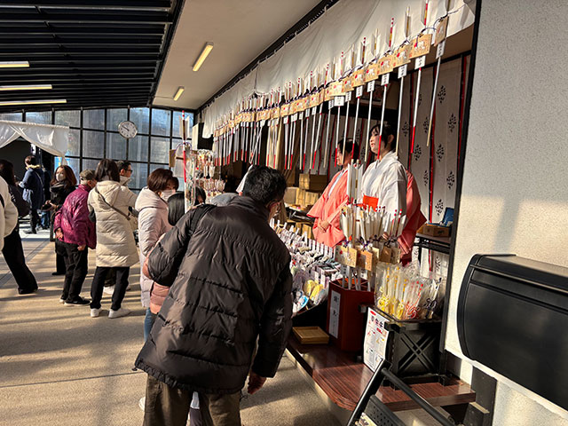 画像：伊勢原大神宮新年の様子