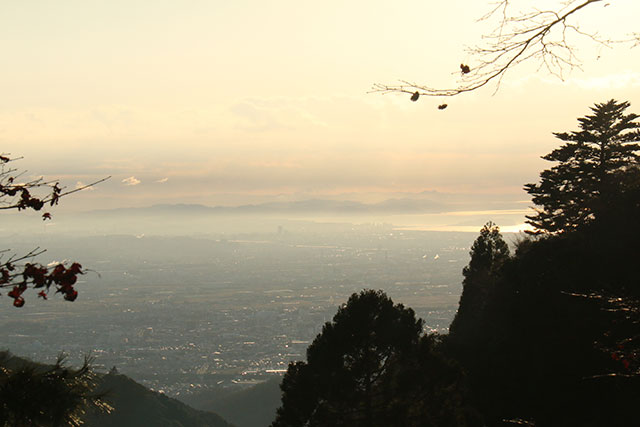 画像：大山寺新年の様子