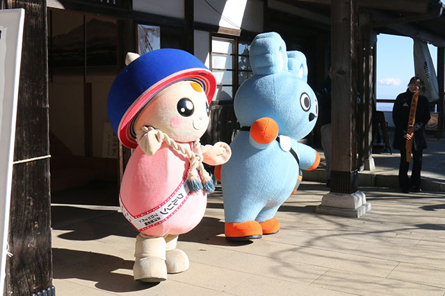 大山イベントクルリンもころんの様子