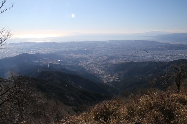 画像：大山からの眺望