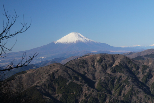 大山からの眺望