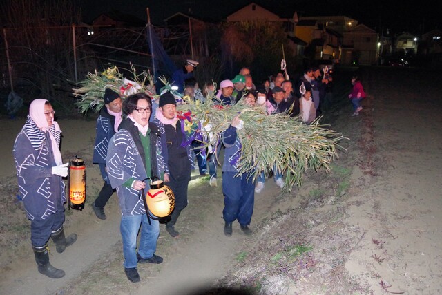 神戸地区どんど焼き1
