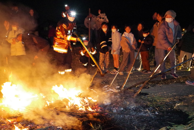 神戸地区どんど焼き4