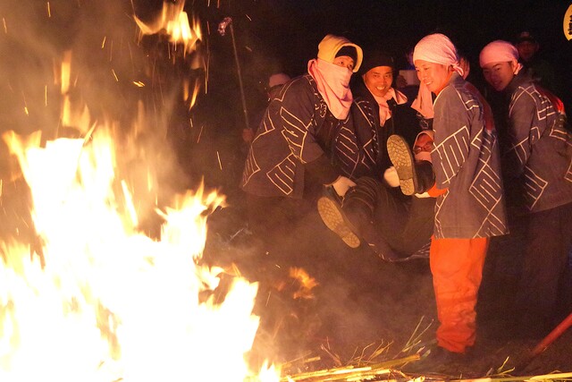 神戸地区どんど焼き2