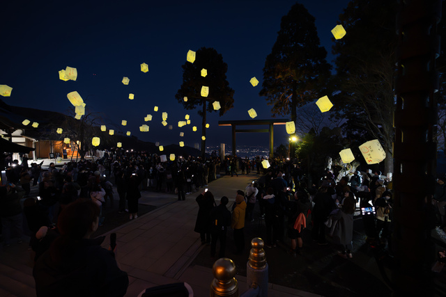 大山スカイランタン4