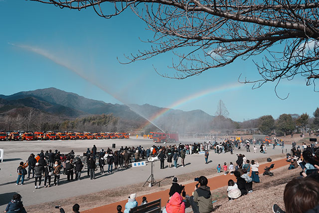 画像：消防出初式の様子