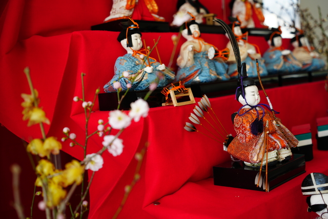 展示されたひな人形2