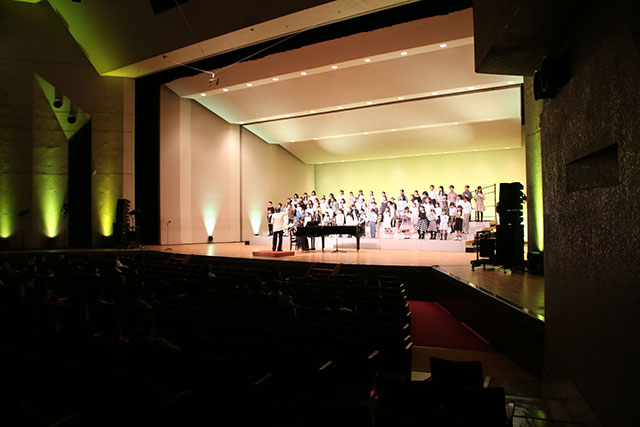 画像：少年少女音楽祭の様子