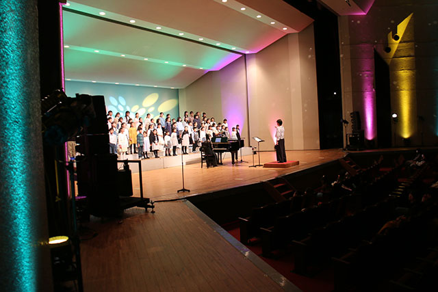 少年少女音楽祭の様子