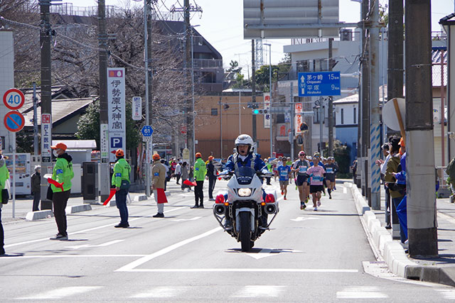 画像：大山登山マラソン大会の様子