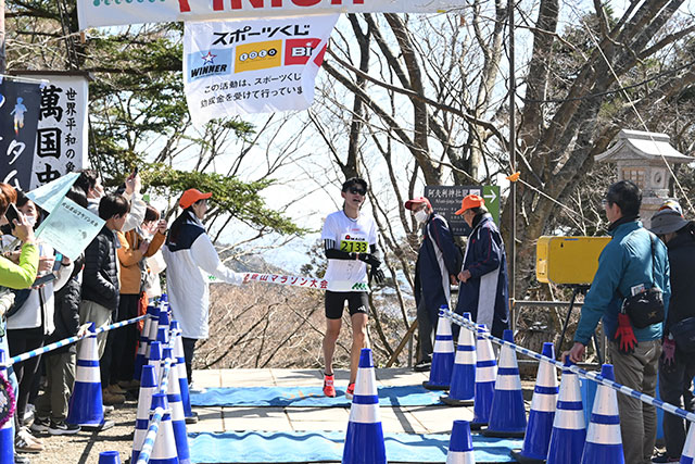 画像：大山登山マラソン大会の様子