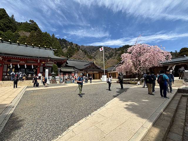 画像：大山阿夫利神社下社の様子