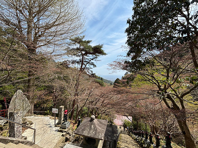 画像：大山寺の様子