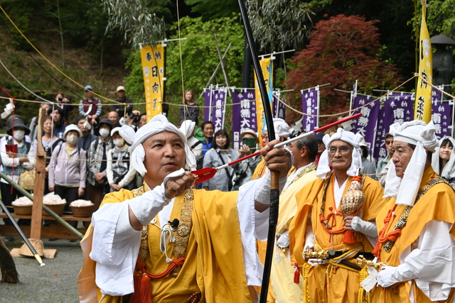 日向薬師春季例大祭の様子4