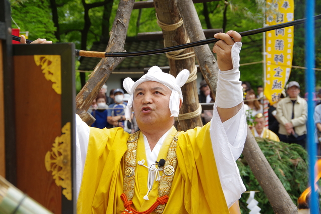 日向薬師春季例大祭の様子3