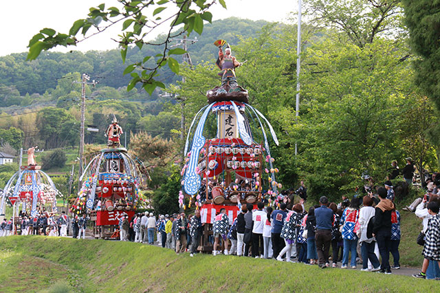 画像：三之宮比々多神社春季例大祭の様子
