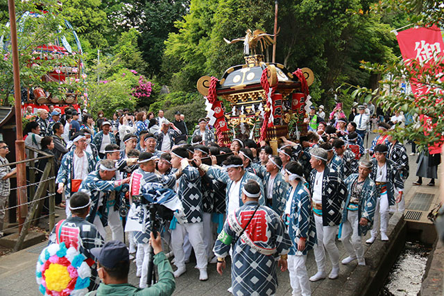 画像：三之宮比々多神社春季例大祭の様子