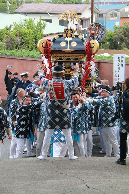 画像：三之宮比々多神社春季例大祭の様子