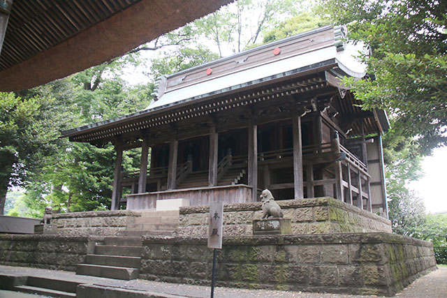 高部屋神社本殿