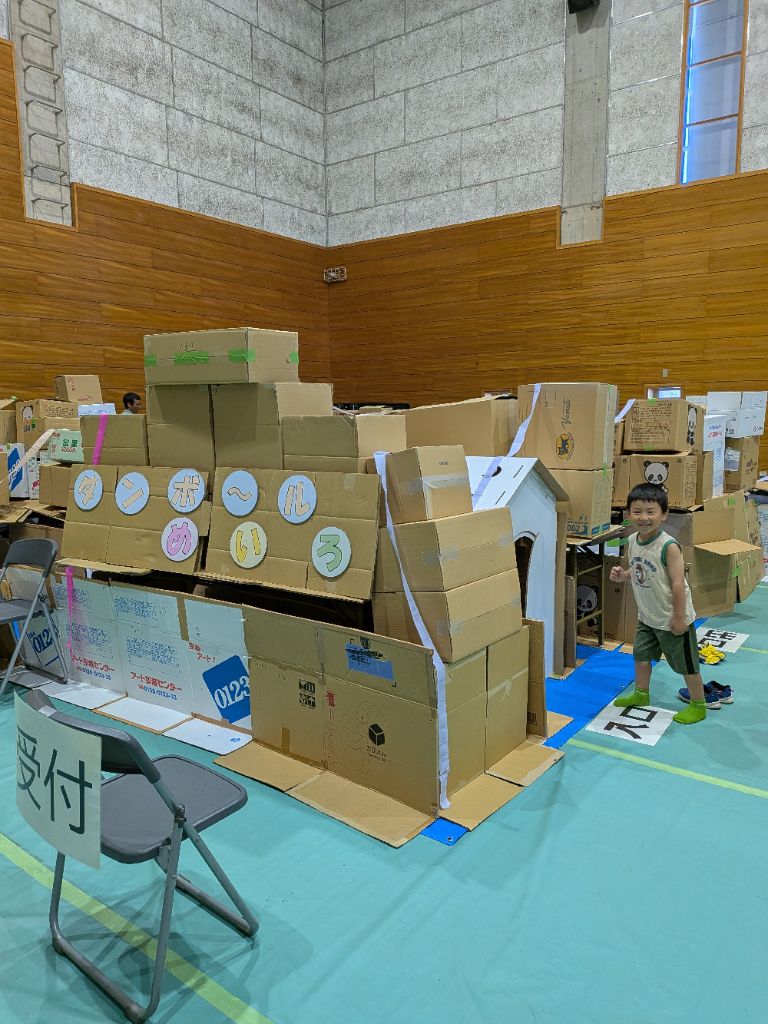 段ボール迷路 段ボール迷路