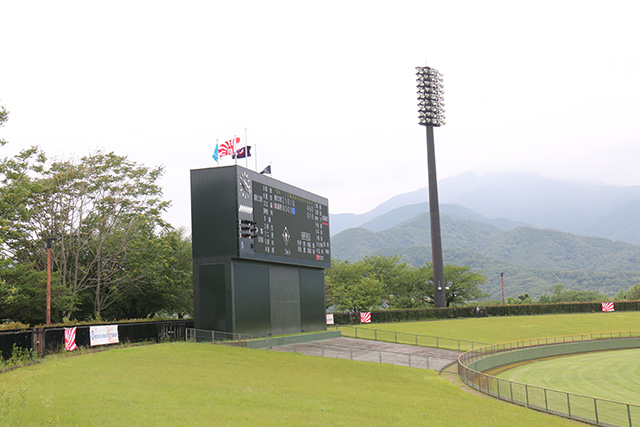 画像：高校野球選手権神奈川大会いせはらサンシャイン・スタジアムの様子