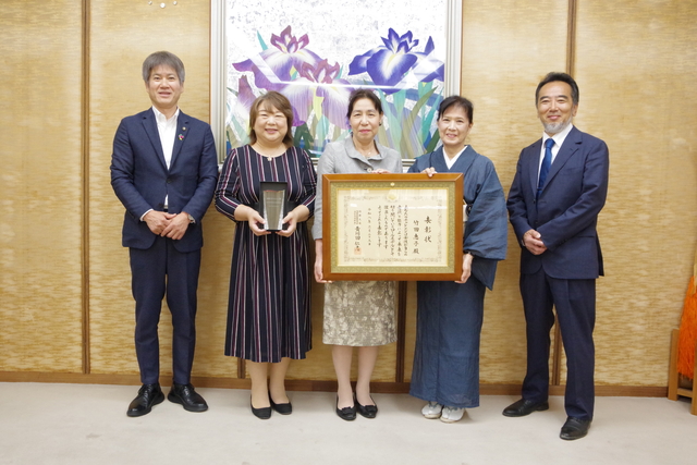 表敬訪問の様子1