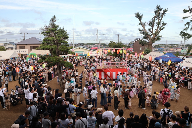 画像：下大竹納涼祭の様子