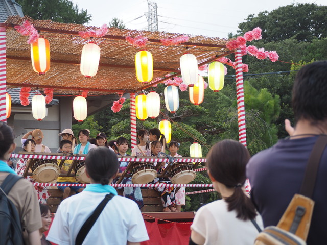 画像：下大竹納涼祭の様子