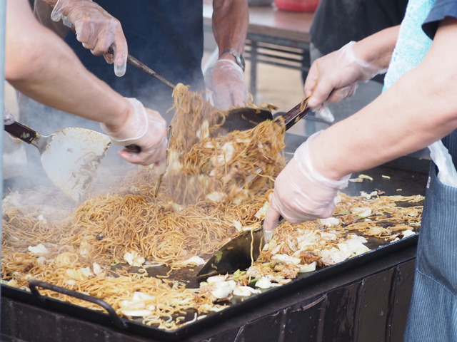 画像：下大竹納涼祭の様子
