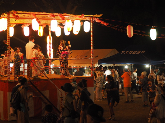 画像：下大竹納涼祭の様子