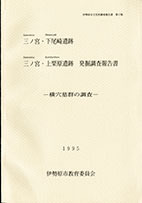 三ノ宮・下尾崎遺跡三ノ宮・上栗原遺跡発掘調査報告書表紙イメージ