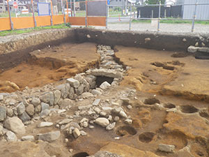 上粕屋・石倉中遺跡見学会