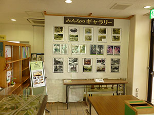 高部屋公民館展示状況写真