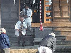 高部屋神社訓練状況写真2